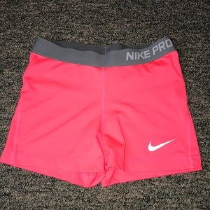 Nike Pro Neon Pink Spandex